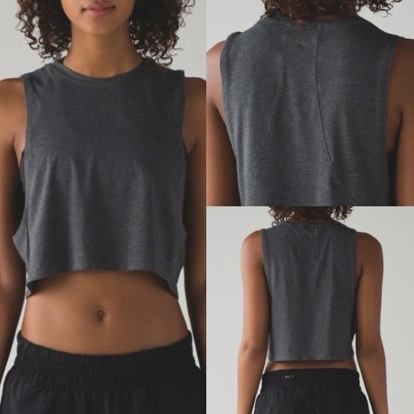 lululemon athletica Tops - Lululemon Muscle Love Crop Tank